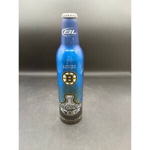 2011 Stanley Cup Bud Lt Commemorative Boston Bruins Bottle–P Bergeron